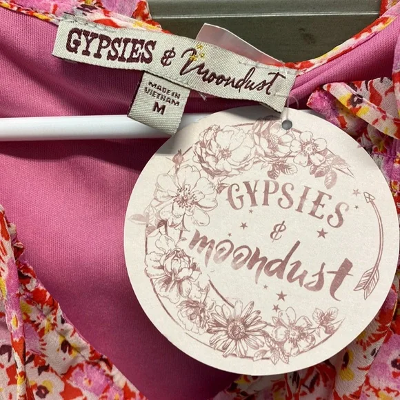 Cute Pink lined summer dress! - Picture 7 of 9